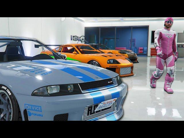 I Made The Fast and Furious Garage - GTA Online Summer Special DLC