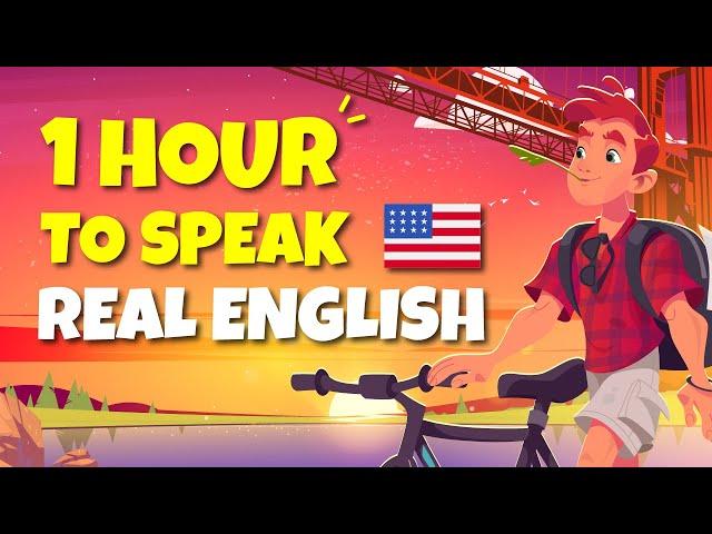 1 hour English Conversation - Improve your English with real English