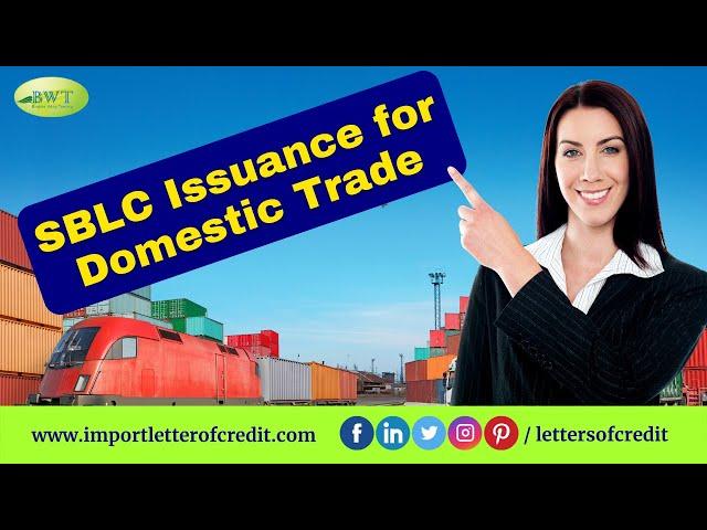 SBLC for Domestic Trade | Standby Letter of Credit | SBLC Providers