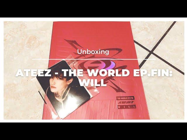 Unboxing: ATEEZ - The World Ep.Fin: Will (Diary Vers.)