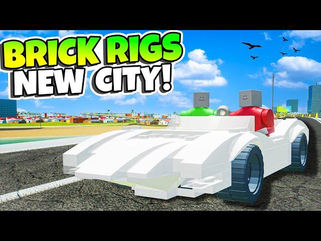 We Moved To a NEW Brick Rigs City!