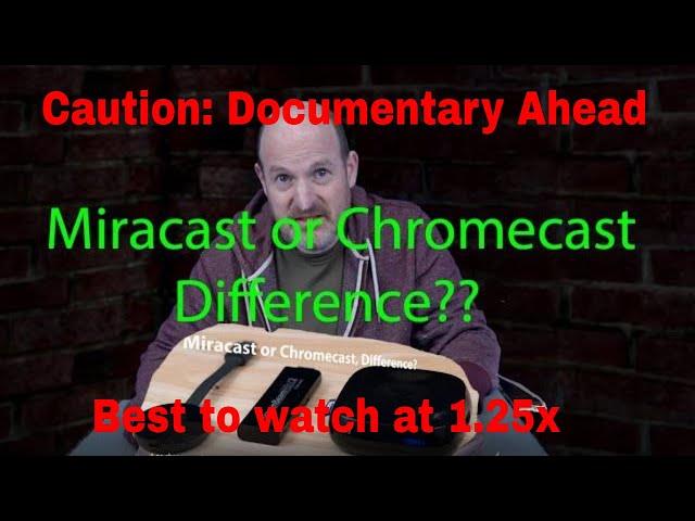 How I connected 2 phones and a tablet to a Miracast or Chromecast device