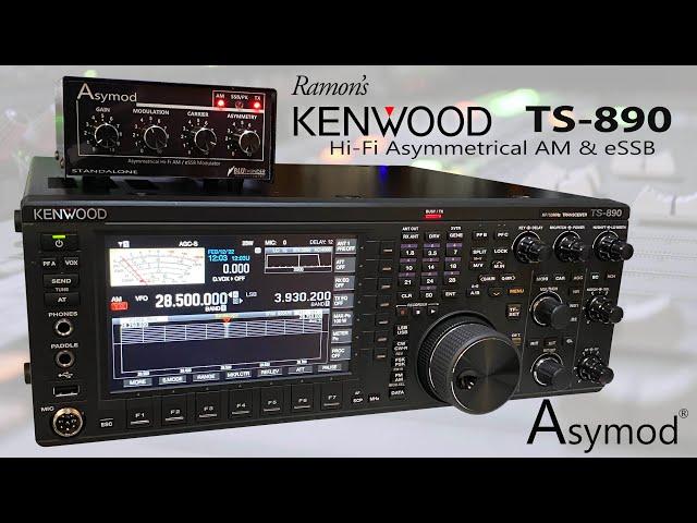 Ramon's Asymod Kenwood TS 890 Hi Fi Asymmetrical AM & eSSB