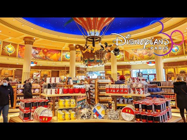 World of Disney Store in Disney Village at Disneyland Paris FULL TOUR (March 2022) [4K]