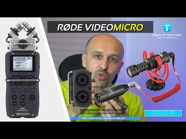 XLR to Mini Jack Microphone Recording -  3.5mm Mini-Jack to XLR adapter (Rode Microphones)