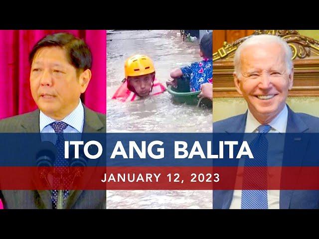 UNTV: Ito Ang Balita | January 12, 2023