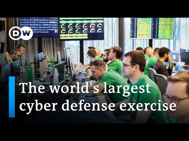 Locked Shields: NATO holds world's largest cyber defense exercise | DW News