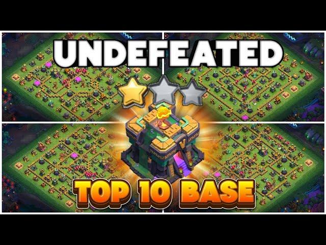 TOP 10 TH14 TROPHY BASE WITH LINK + REPLAY || TH14 BASE AFTER UPDATE || TH14 TROPHY BASE ANTI 2 STAR