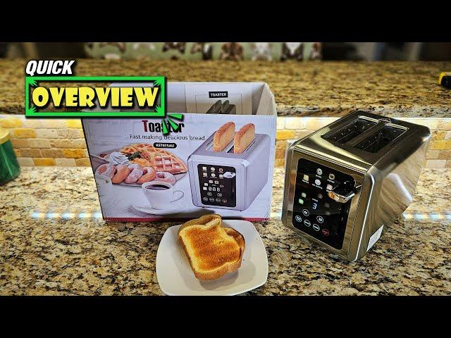 WHALL 2 Slice Touch Screen Toaster Review: Perfect Toast Every Time?