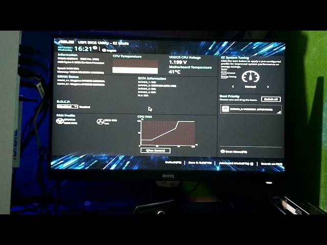 stuck in . UEFI  bios 1 minute fix