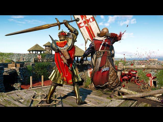 Assassin's Creed Valhalla - The King Assassin Brutal Combat & Perfect Stealth Kills