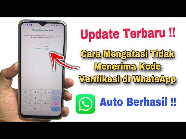 Cara Mengatasi Tidak Menerima Kode Verifikasi WA