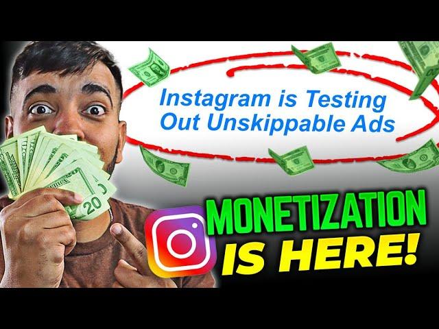 Instagram Monetization is HERE! | Make Money on Instagram