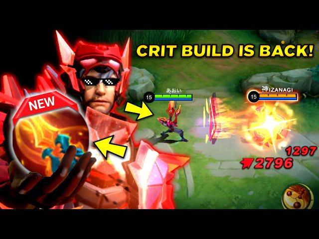 CRIT BUILD CLINT IS BACK TO THE META THANKS TO THIS NEW ITEM!!!