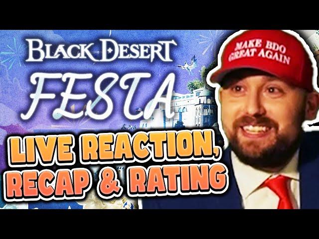 Did Pearl Abyss Pull It Off? | Black Desert FESTA (Calpheon Ball 2024) Live Reaction, Recap & Rating