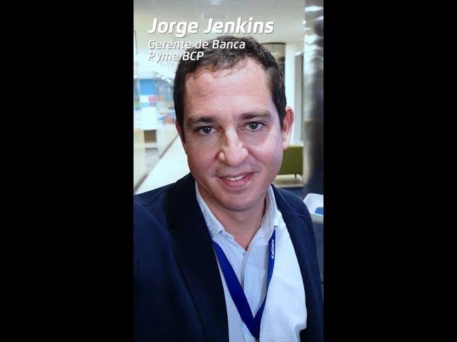 Jorge, Gerente Banca PyME del BCP, postula para entrar en tu vida.