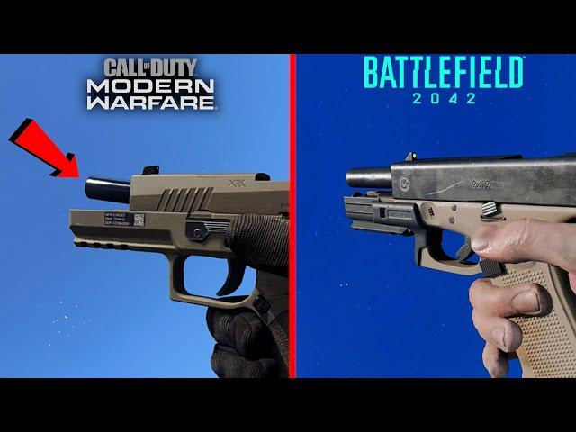 Call of Duty: Modern Warfare vs Battlefield 2042 - Attention to Detail Comparison