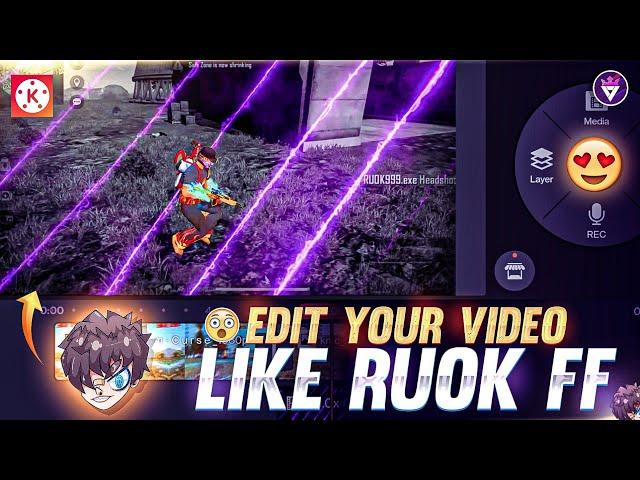 Edit Your Montage With Next Level Effects Like @RUOK1 | Ruok FF Montage Editing Tutorial