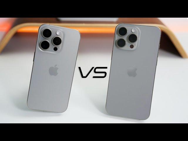 iPhone 15 Pro vs iPhone 15 Pro Max - Which is Best?