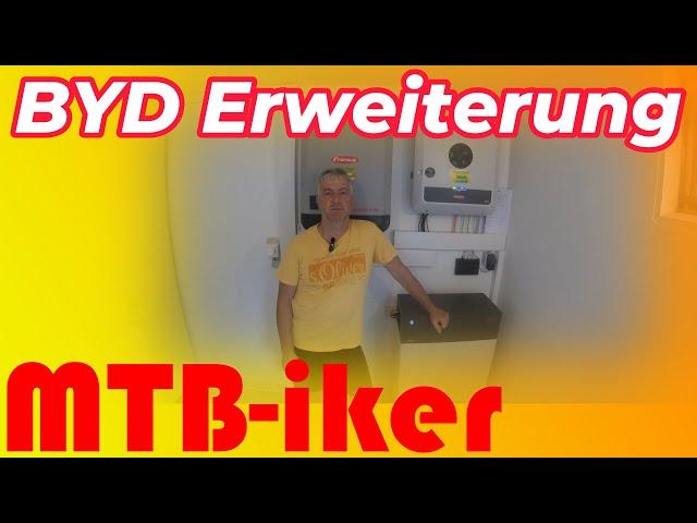 BYD HVS Erweiterung von 7,7 auf 10,2 kWp