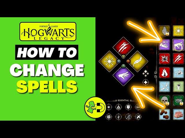 Hogwarts Legacy How to Change Spells