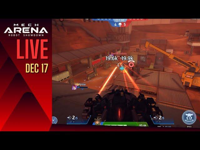  Live Mech Arena  | Dec 17 #PKGameAndApps #mecharena