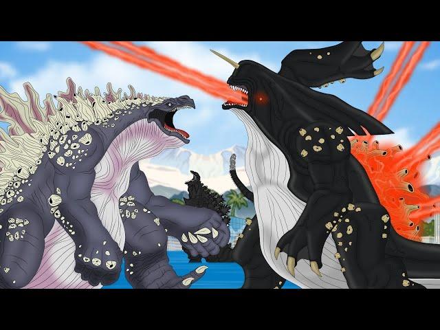 SHIN WHALEZILLA!! Whale godzilla VS Shin godzilla VS Shin whalezilla : PiKKY GODZILLA