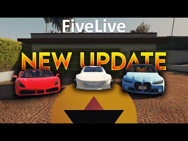 GTA 5 RP : FiveLive RP | New garage update