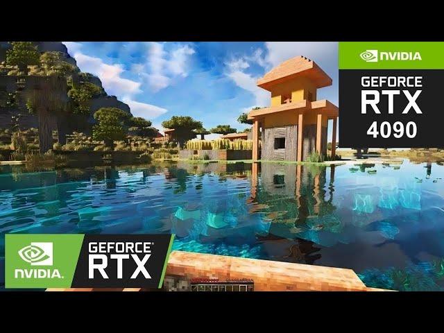 Minecraft RTX 4090 24GB (4K Ultra Graphics RTX On)