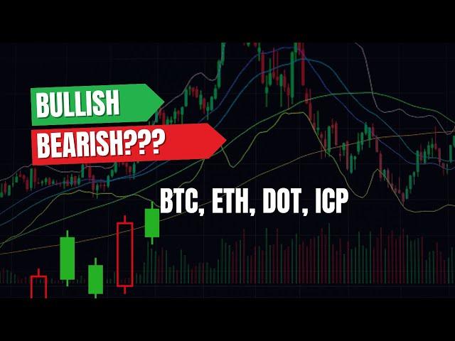 BTC proti ATH! Na kaj moramo biti pozorni??? ETH, DOT, ICP tehnična analiza