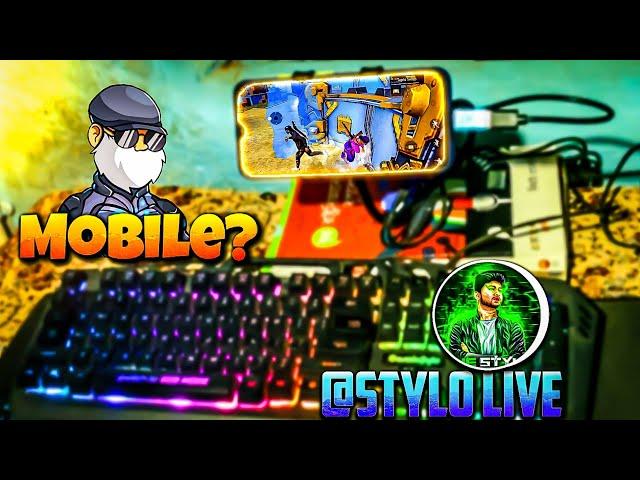 keyboard mouse mobile free fire | panda mouse pro gameplay "Reaction" @TheStylo-LIVE