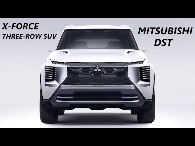 New 2025 Mitsubishi DST Concept (Xforce) Three-row SUV Interior & Exterior