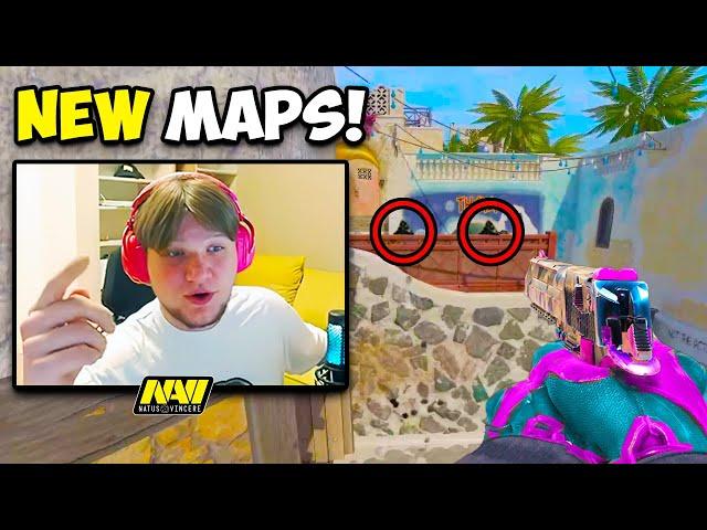 PROS PLAY NEW MAPS IN CS2 UPDATE! S1MPLE EXPOSES CHEATERS! CS2 Twitch Clips