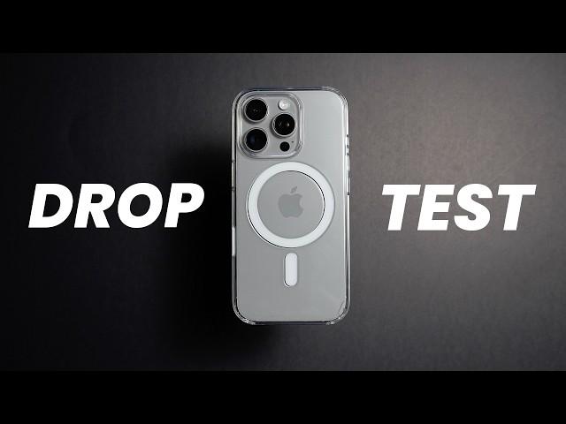 Apple Clear Case iPhone 16 Pro - DROP TEST!