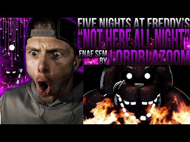 Vapor Reacts #457 | [FNAF SFM] FNAF SONG ANIMATION "Not Here All Night" SFM by LordBlazoom REACTION!