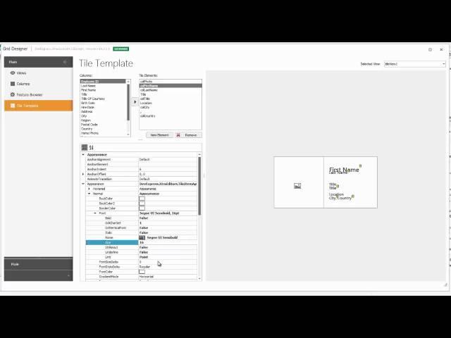 DevExpress WinForms Data Grid: Tile View