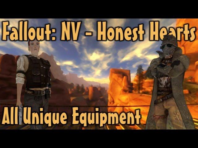 Fallout: NV - Honest Hearts - Unique Weapons & Armor Guide (DLC)