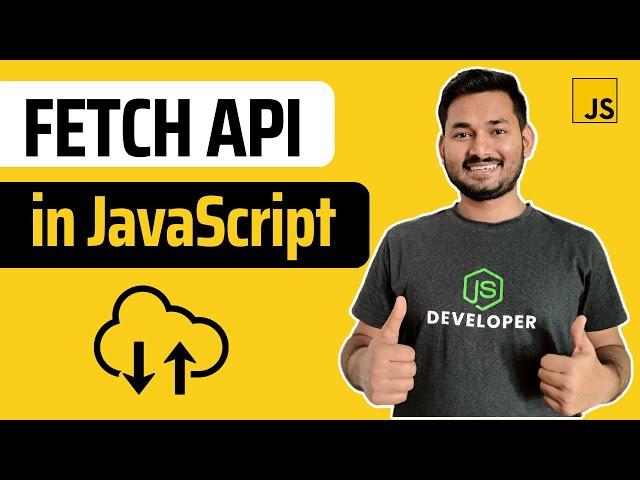 Introducing Fetch API | Better than XHR | The Complete JavaScript Course | Ep.75