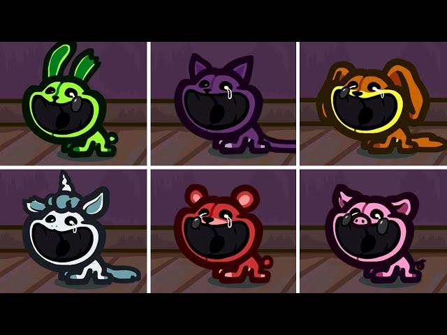 Smiling Critters Pets in Among Us (Poppy Playtime: Chapter 3) Monsters Story