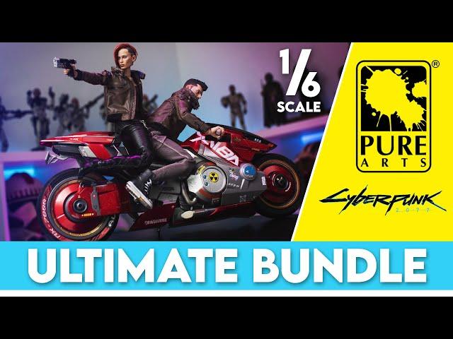 FIRST LOOK! PureArts Cyberpunk 2077 Ultimate Bundle Unboxing & Review