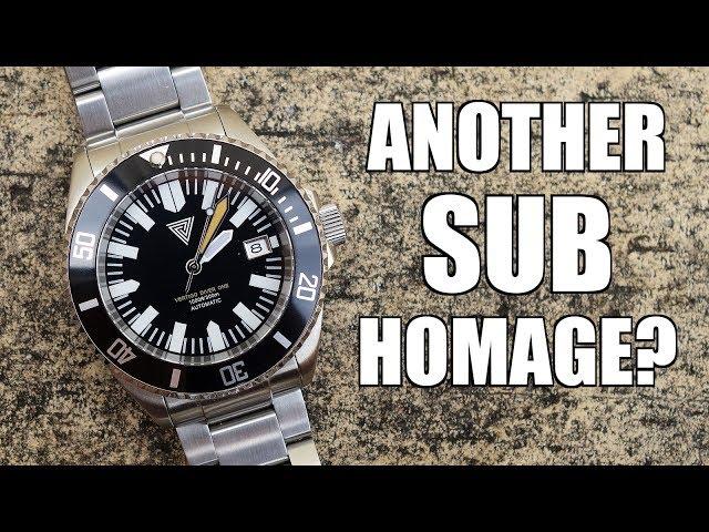 Vertigo Diver One V2 Black Automatic Dive Watch Review - Perth WAtch #187