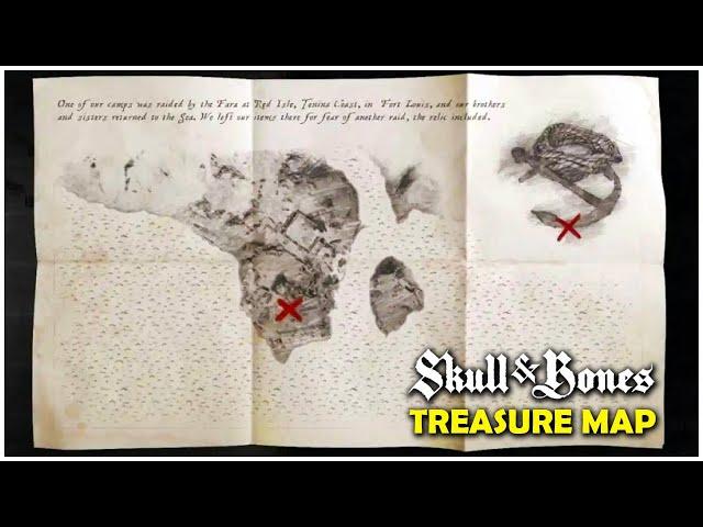 Where to Find The Lost Sea People Relic Clue Treasure - Relics of the Past Skull and Bones Tips