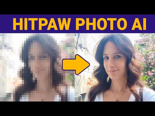 Migliorare le foto grazie all'intelligenza artificiale con HitPaw Photo AI (Tutorial ITA)