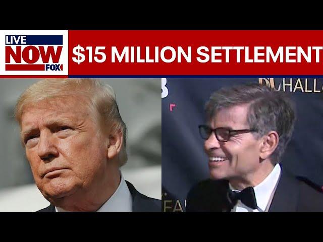 ABC News to pay $15 million to settle Trump defamation suit | LiveNOW from FOX