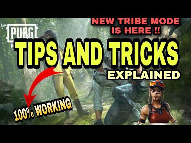 Tribe Mode And Its Features Full Explained | Pubg Mobile | Tribe Mode | Jungle Food | Air Baloon