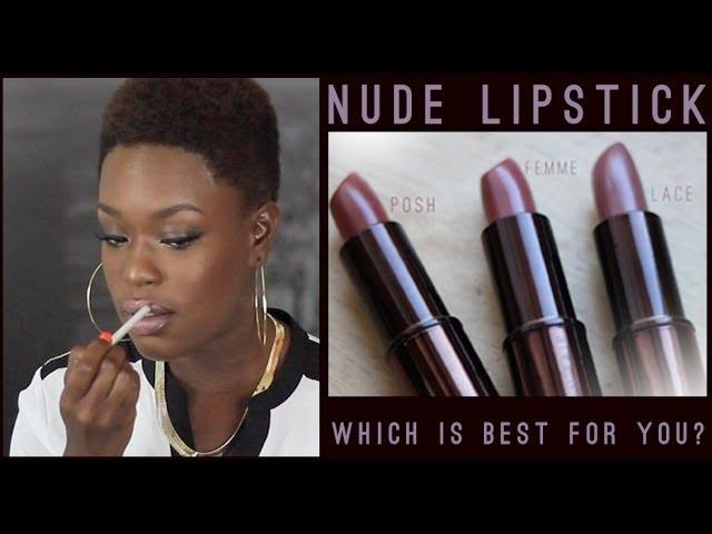 NUDE LIPSTICK for DARK skin.