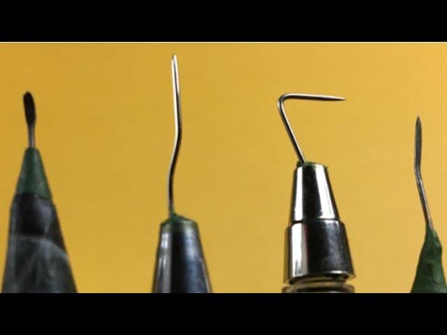 How to make fine detail sculpting tools