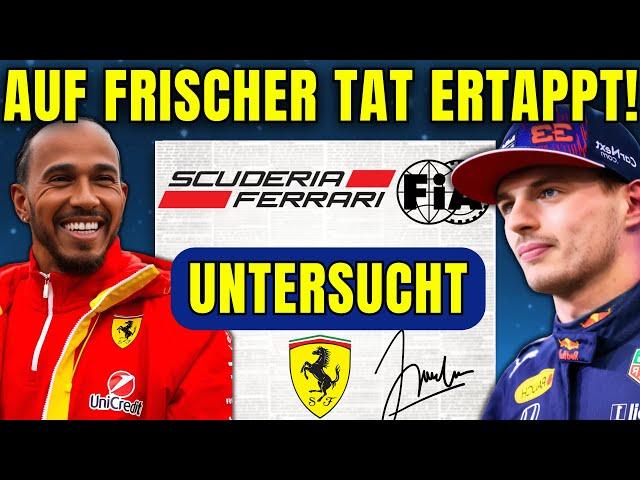 F1-SKANDAL FIA startet DRINGENDE UNTERSUCHUNG gegen FERRARI nach SCHOCKIERENDER RED BULL-BESCHWERDE!