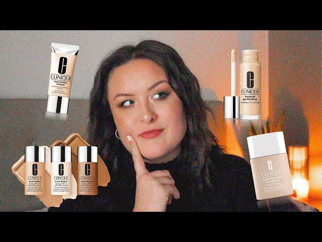 Trying EVERY Clinique Foundation | Review and Comparison